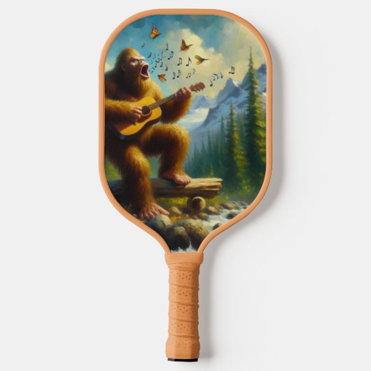 Bigfoot Singing Pickleball Schläger (Rückseite)