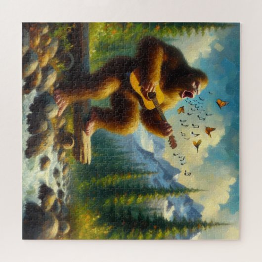 Bigfoot Singing Puzzle (Horizontal)