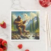 Bigfoot Singing Serviette (Beispiel)
