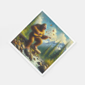 Bigfoot Singing Serviette (Ecke)