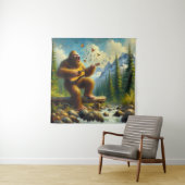 Bigfoot Singing Wandteppich (Beispiel)