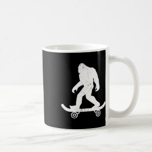 Bigfoot Skateboarder Yeti Sasquatch Skateboarding Kaffeetasse