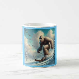 Bigfoot Skiing Kaffeetasse