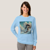 Bigfoot Skiing T-Shirt (Vorne ganz)
