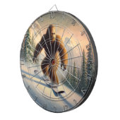 Bigfoot Snowboarding Dartscheibe (Vorderseite rechts)