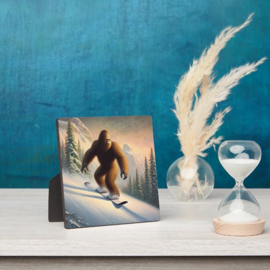 Bigfoot Snowboarding Fotoplatte (InSitu)