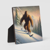 Bigfoot Snowboarding Fotoplatte (Vorderseite)