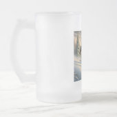 Bigfoot Snowboarding Mattglas Bierglas (Links)