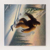 Bigfoot Snowboarding Puzzle (Horizontal)
