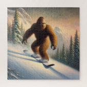 Bigfoot Snowboarding Puzzle (Vertikal)