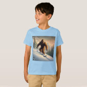 Bigfoot Snowboarding T-Shirt (Vorne ganz)