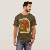Bigfoot Snowboarding T-Shirt (Vorne ganz)