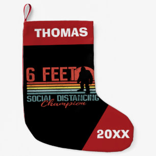 Bigfoot Social Distance Champion, 6 Meter Kleiner Weihnachtsstrumpf