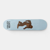 BIGFOOT SPÄTER HATERS FUNNY SKATEBOARD DECK (Horizontal)