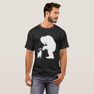 Bigfoot Spielend Langhaarige Katze Boop  T-Shirt