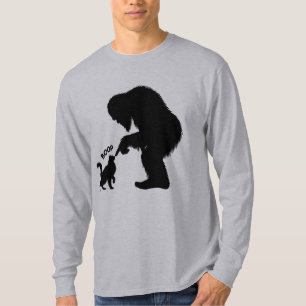 Bigfoot Spielende Langhaar-Katze Boop  T-Shirt