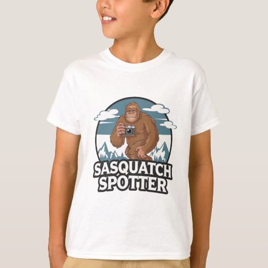 Bigfoot Spotter T-Shirt (Vorderseite)