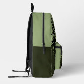 Bigfoot Squatchin in the Forest Sasquatch Bedruckter Rucksack (Links)