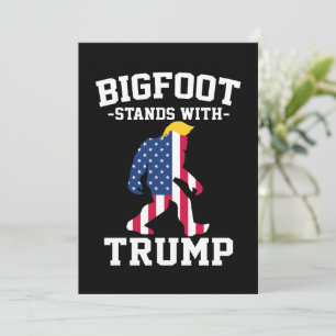 Bigfoot steht bei den Wahlen 2024 unter Trump Ankündigung