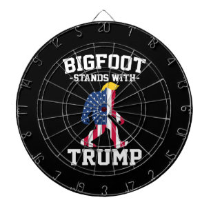 Bigfoot steht bei den Wahlen 2024 unter Trump Dartscheibe