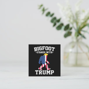 Bigfoot steht bei den Wahlen 2024 unter Trump Quadratische Visitenkarte
