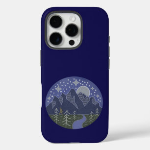Bigfoot Sternennachtspaziergang Kryptozoologisch iPhone 16 Pro Hülle