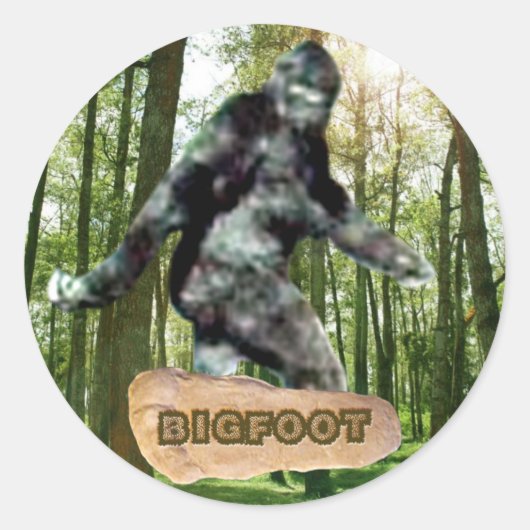 Bigfoot Sticker (Vorderseite)