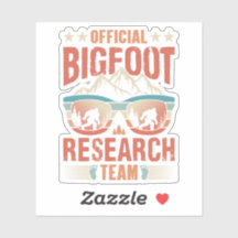 Bigfoot Sticker - Offizielles Bigfoot Research Tea