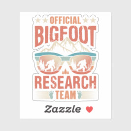 Bigfoot Sticker - Offizielles Bigfoot Research Tea