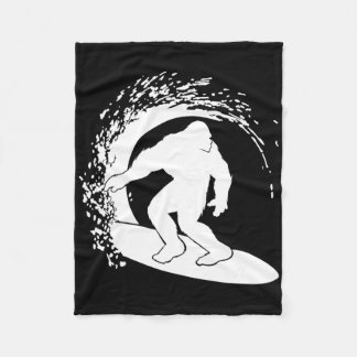 Bigfoot-Surfen Fleecedecke