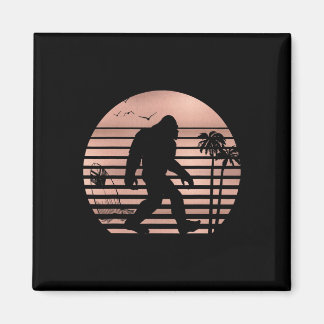 Bigfoot-Surfing-Shirt Lustiges Sommerkleidungs-T-S Magnet