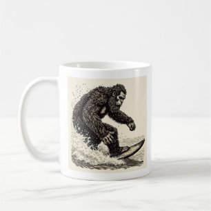 Bigfoot Surft Kaffeetasse