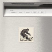 Bigfoot Surft Magnet (In Situ (Geschirrspüler))