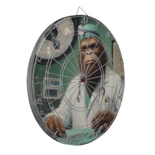 Bigfoot Surgeon Dartscheibe (Vorderseite Links)