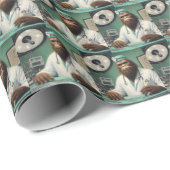 Bigfoot Surgeon Geschenkpapier (Rolleneckpunkt)