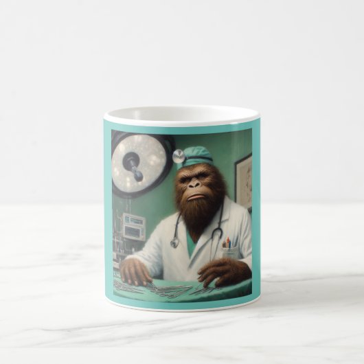 Bigfoot Surgeon Kaffeetasse (Mittel)