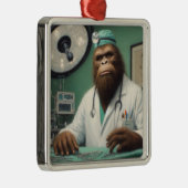 Bigfoot Surgeon Ornament Aus Metall (Rechts)