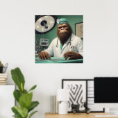 Bigfoot Surgeon Poster (Heimbüro)