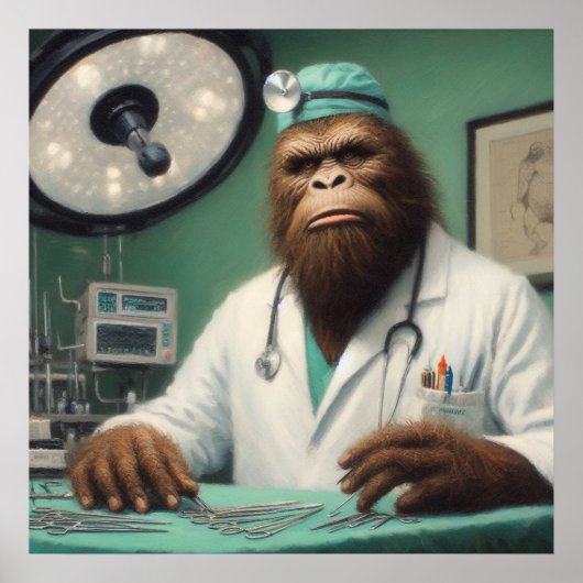 Bigfoot Surgeon Poster (Vorne)
