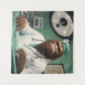 Bigfoot Surgeon Wandteppich (Vorderseite (Horizontal))