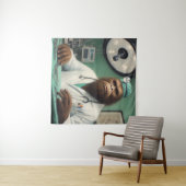 Bigfoot Surgeon Wandteppich (Beispiel (Horizontal))