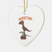 Bigfoot T-Rex Zeichnend Keramikornament (Links)