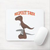 Bigfoot T-Rex Zeichnend Mousepad (Mit Mouse)
