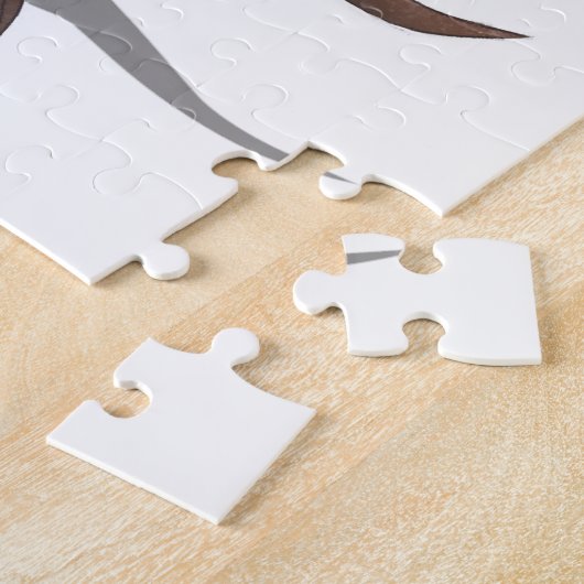 Bigfoot T-Rex Zeichnend Puzzle (Seite)