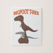 Bigfoot T-Rex Zeichnend Puzzle (Vertikal)