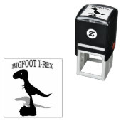 Bigfoot T-Rex Zeichnung Permastempel (Beispiel)