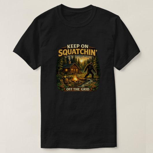 Bigfoot T-Shirt (Design vorne)