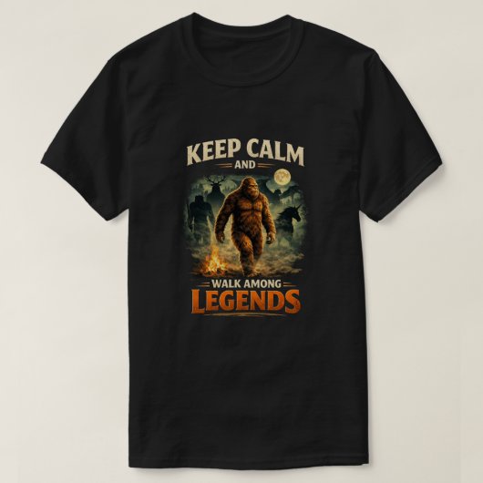 Bigfoot T-Shirt (Design vorne)