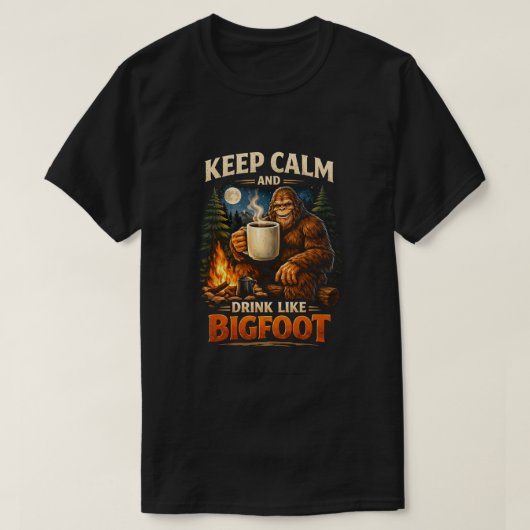 Bigfoot T-Shirt (Design vorne)