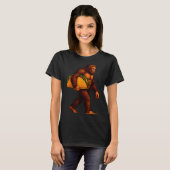 Bigfoot Taco Sasquatch Walking Taco Funny Shirt Me (Vorne ganz)